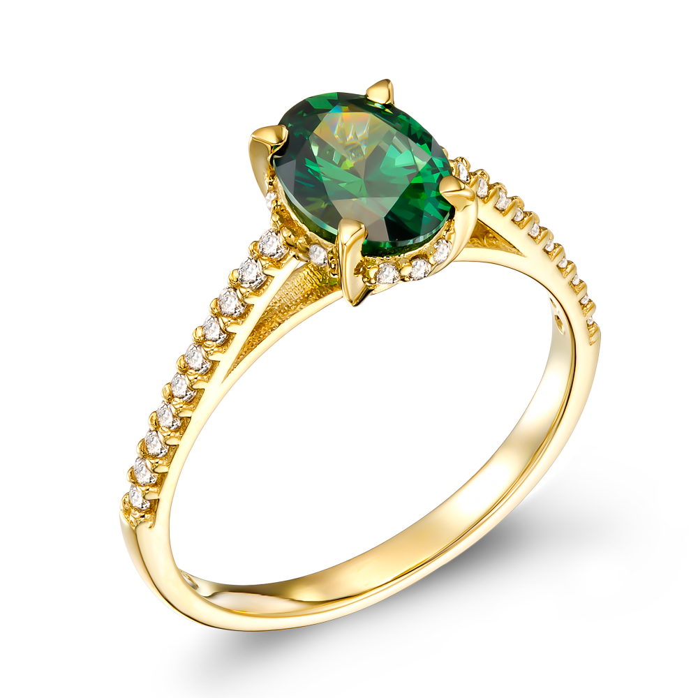 Δαχτυλίδι με Oval Cut Topaz 