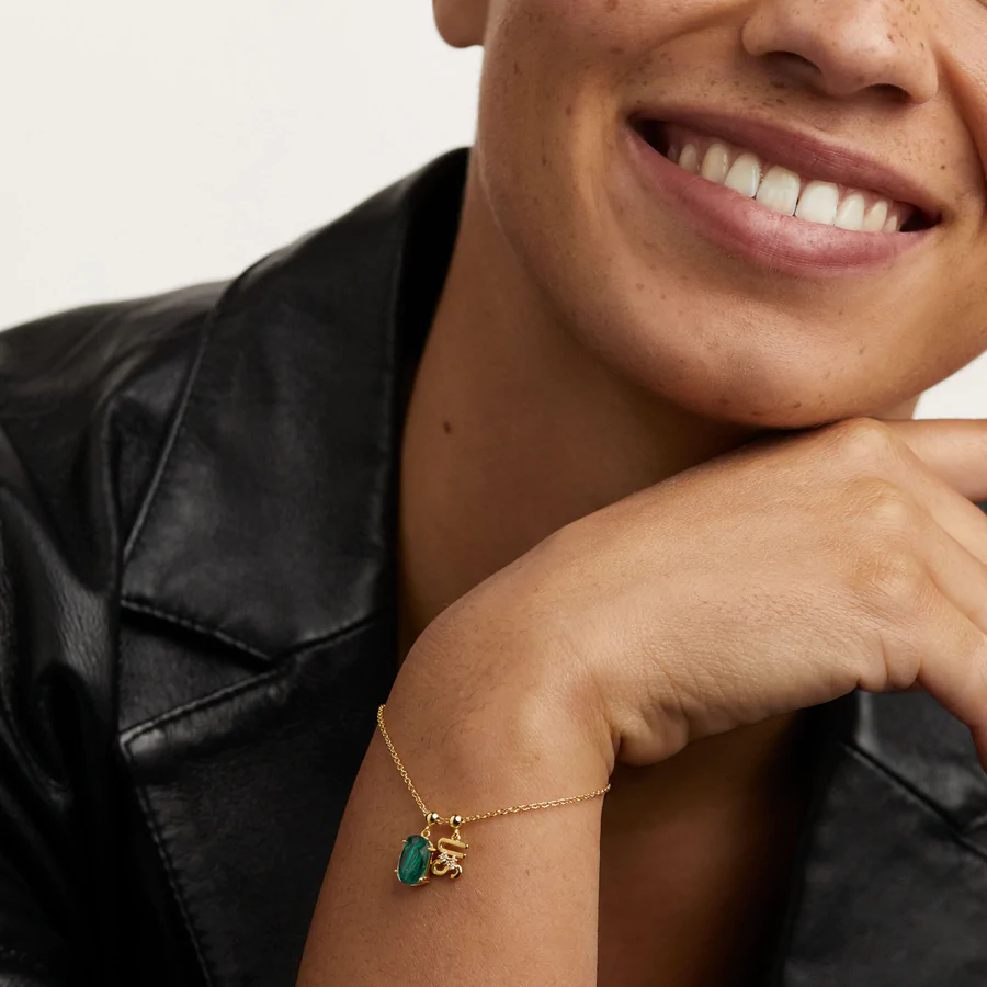 Malachite Transformation Charm