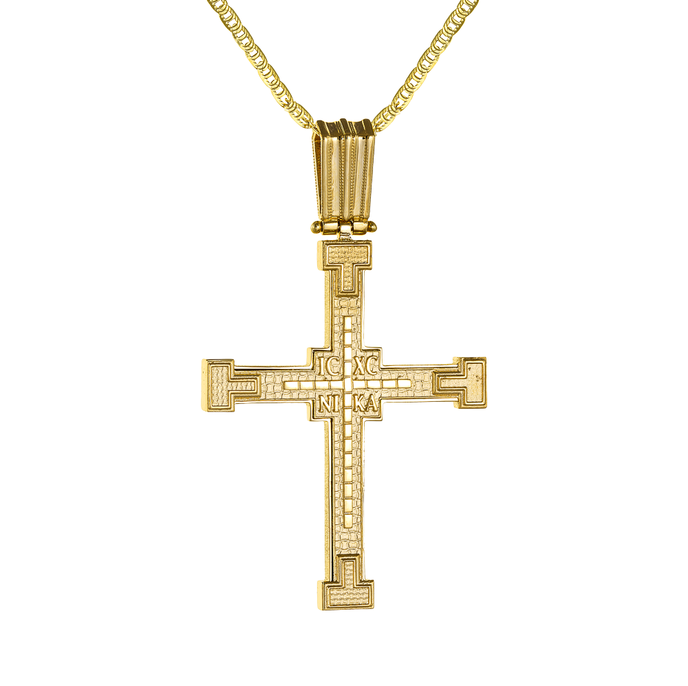 Χρυσός Σταυρός 14 Καρατίων