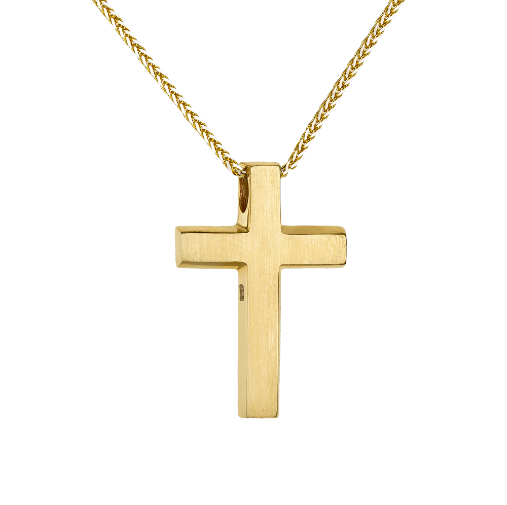 Ανδρικός Σταυρός 14 Καρατίων 