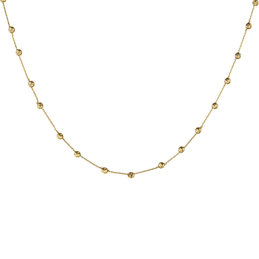 Χρυσό Κολιέ Αλυσιδωτό 