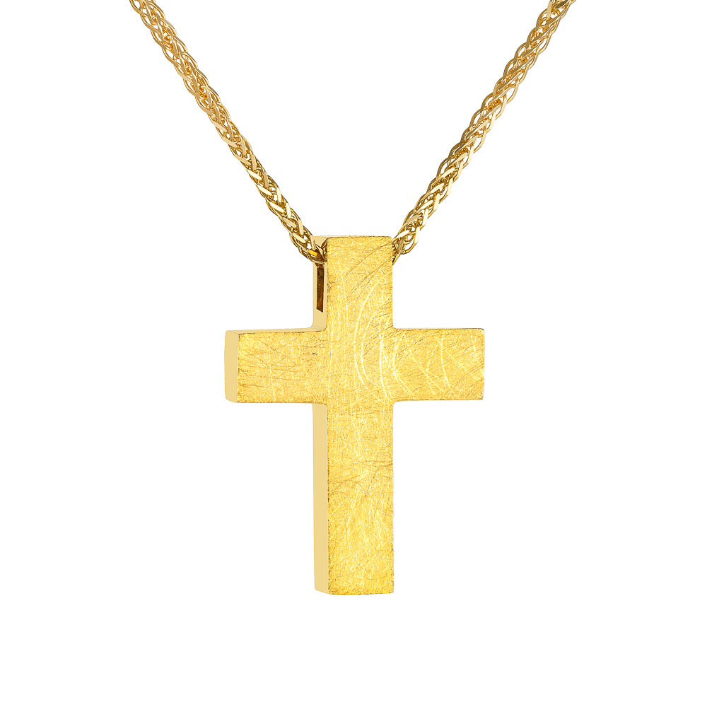 Λιτός Βαπτιστικός Σταυρός 