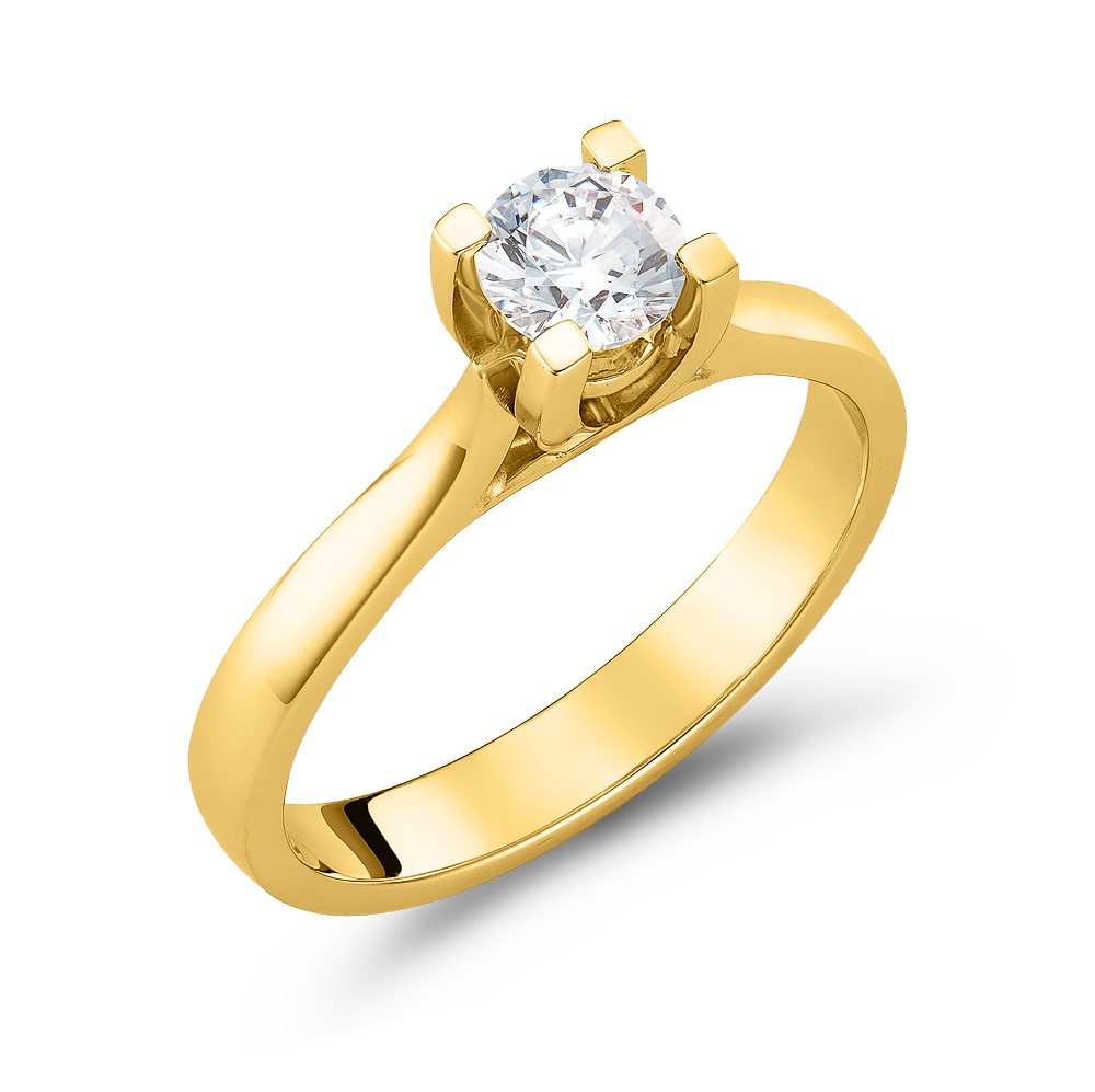 Μονόπετρο με Διαμάντι 0.50ct