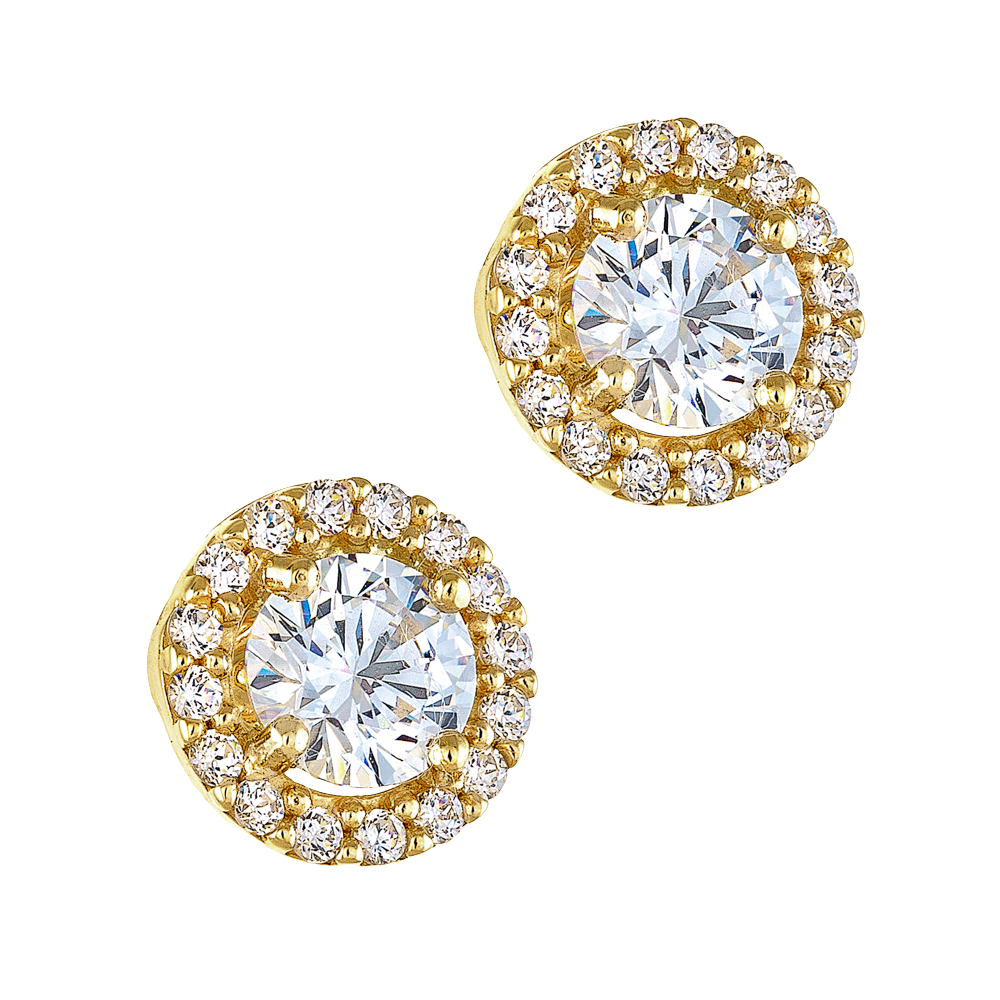 Κουμπωτά σε Χρυσή Ροζέτα