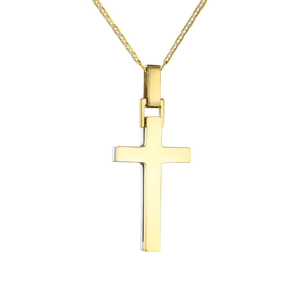 Δίχρωμος Σταυρός Διπλής Όψεως 