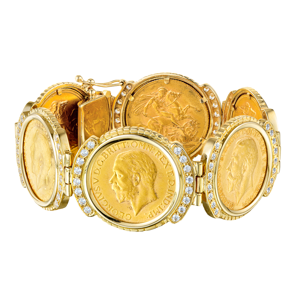 Χειροπέδα με Θήκες για Λίρες