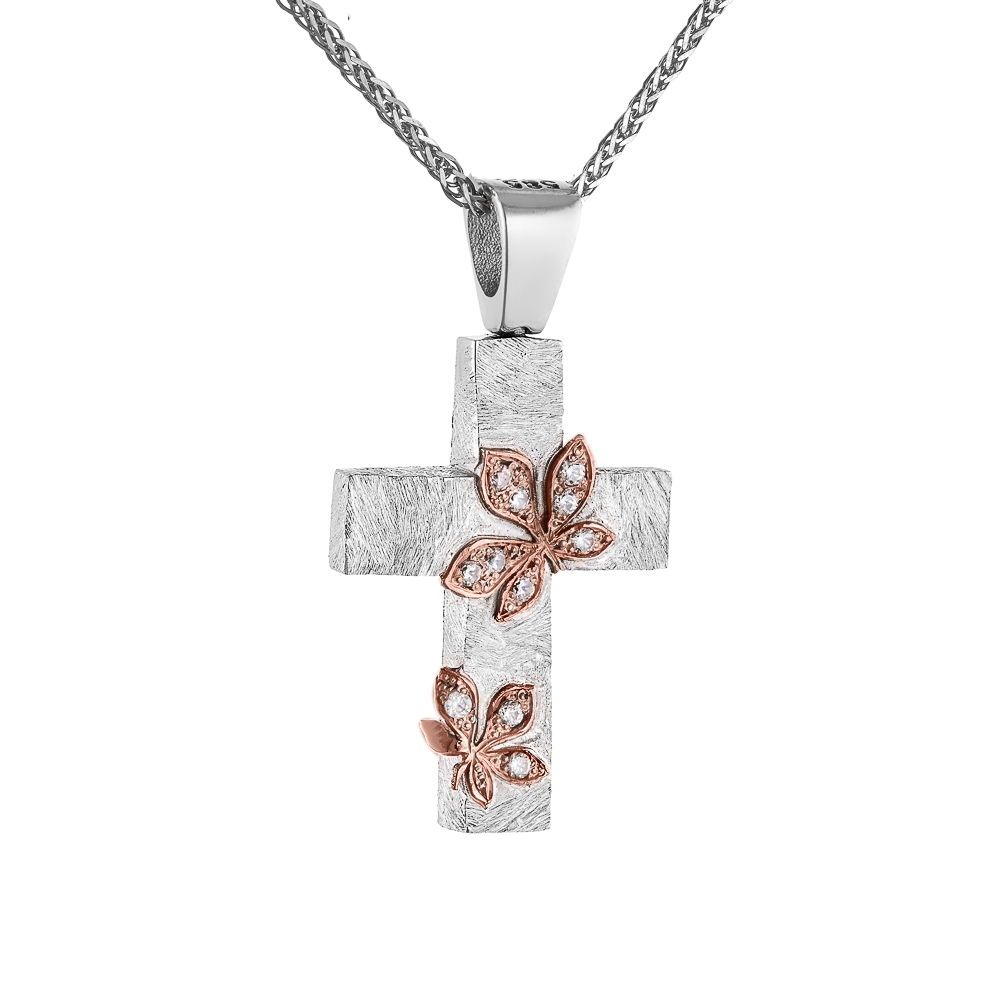 Γυναικείος Σταυρός 14 Καρατίων 