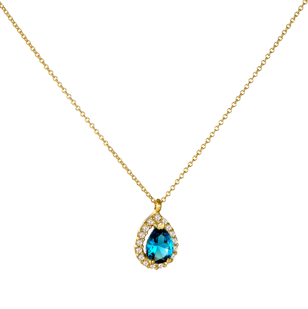 Ροζέτα Pear Cut με Αλυσίδα