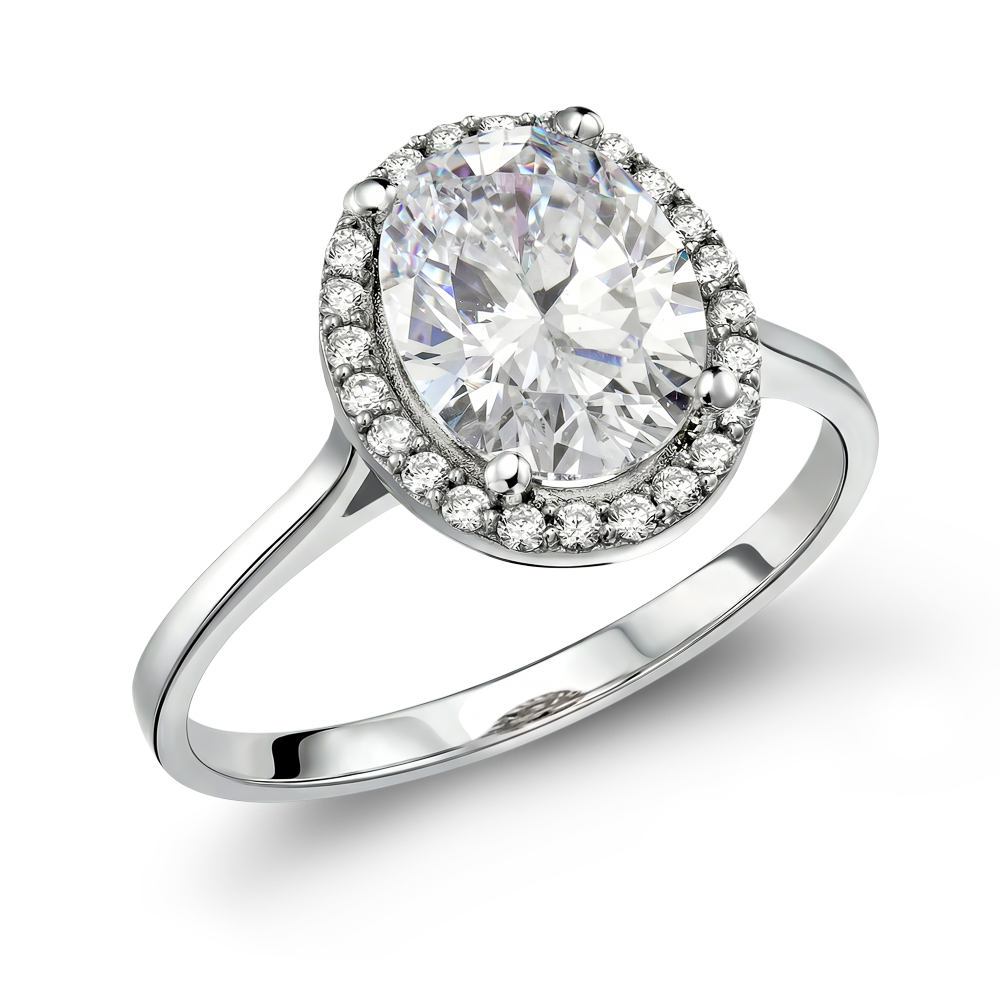 Ροζέτα Oval Cut 14 Καρατίων