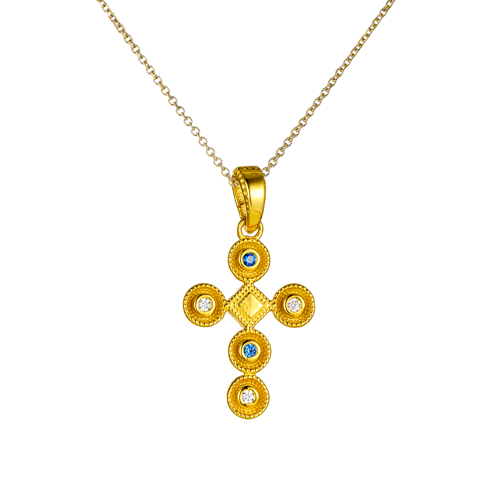 Σταυρουδάκι Χρυσό Βυζαντινό