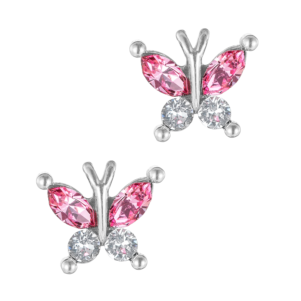 Σκουλαρίκια Παιδικά Πεταλούδες