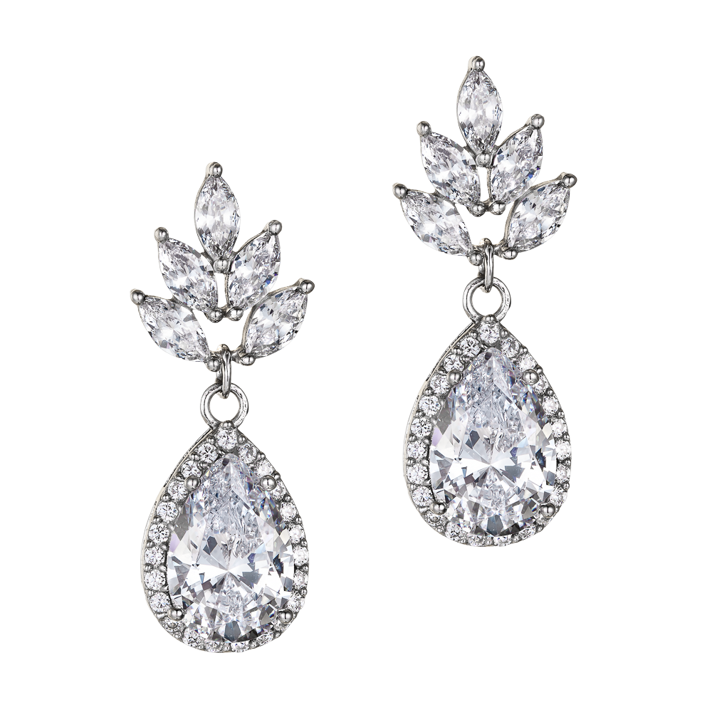 Κρεμαστά Σκουλαρίκια Γάμου