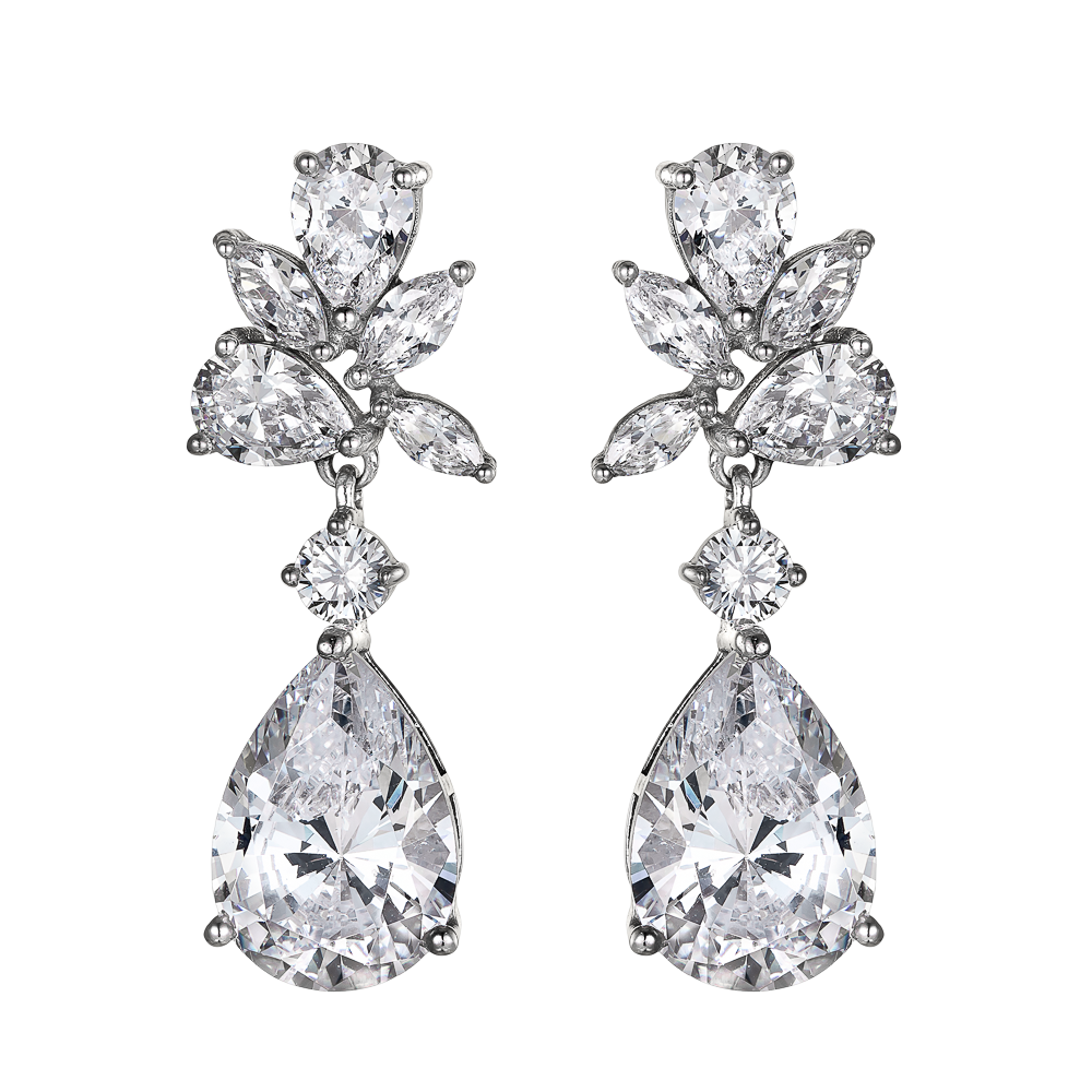 Κρεμαστά Σκουλαρίκια Γάμου