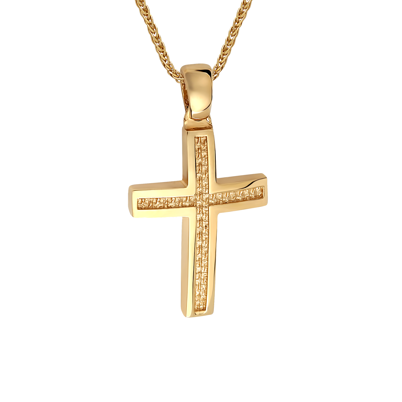 Ανδρικός Σταυρός 14 Καρατίων 