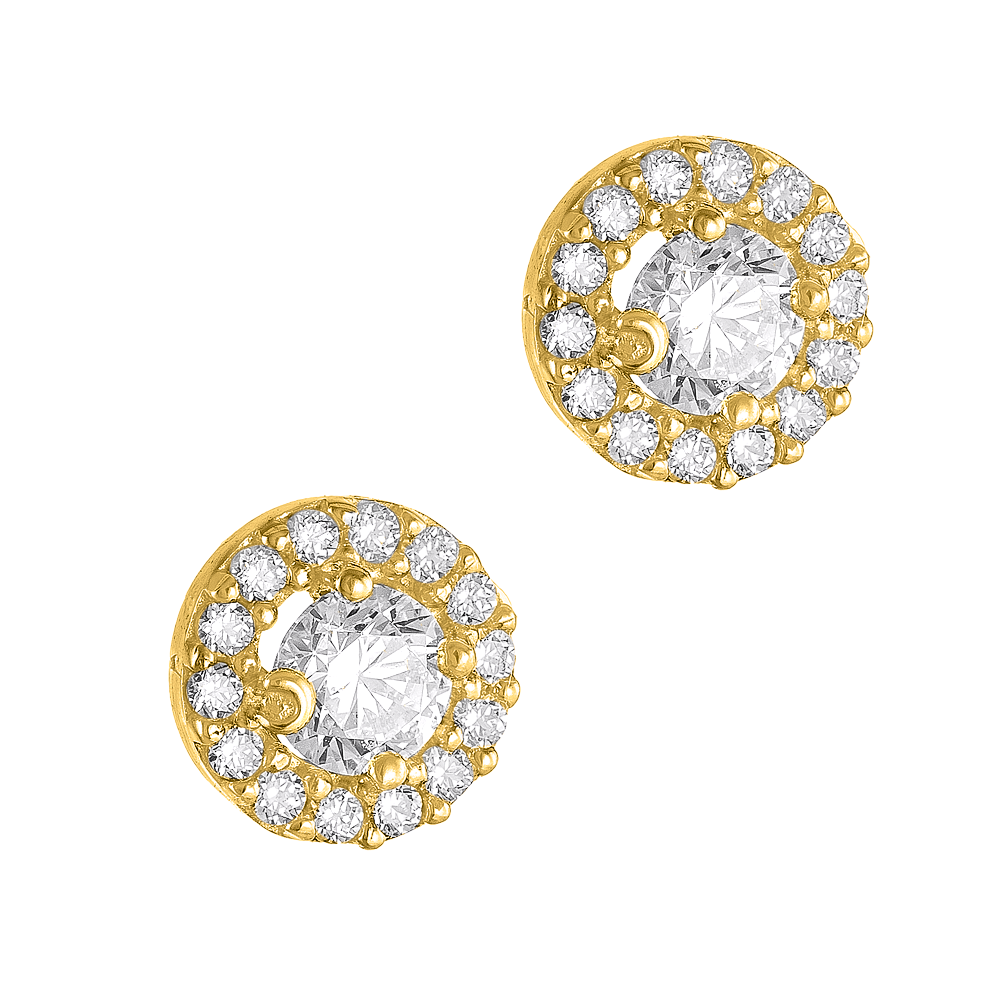 Κουμπωτά σε Χρυσή Ροζέτα