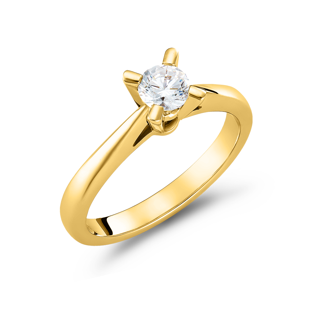 Μονόπετρο με 0.40ct Διαμάντι 