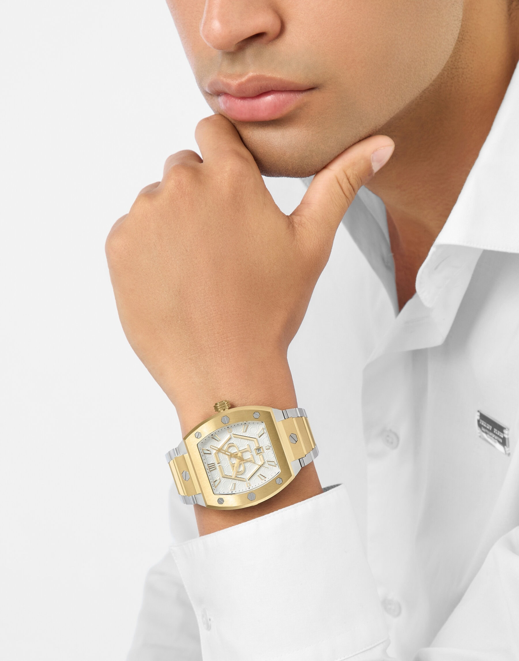 PHILIPP PLEIN HEXAGON PHANTOM TWO TONES