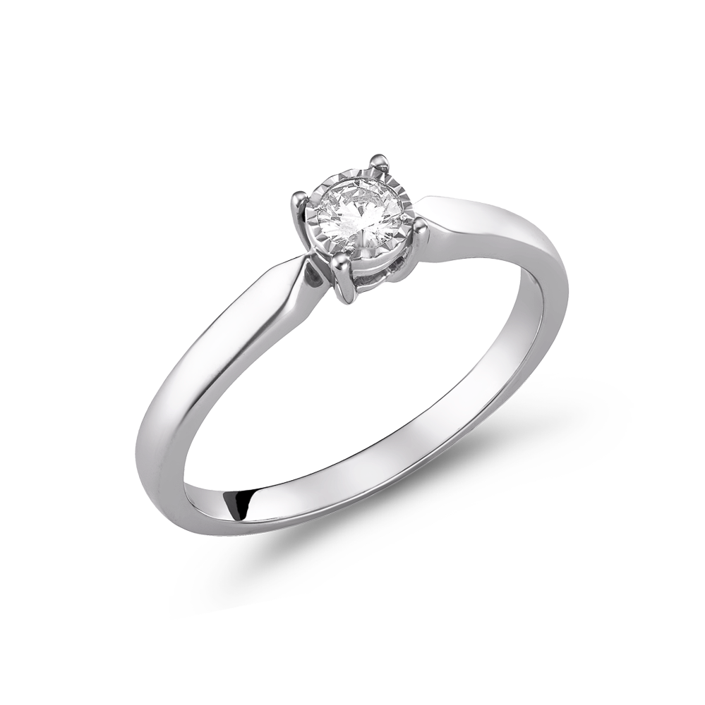 Μονόπετρο με 0.15ct Διαμάντι 