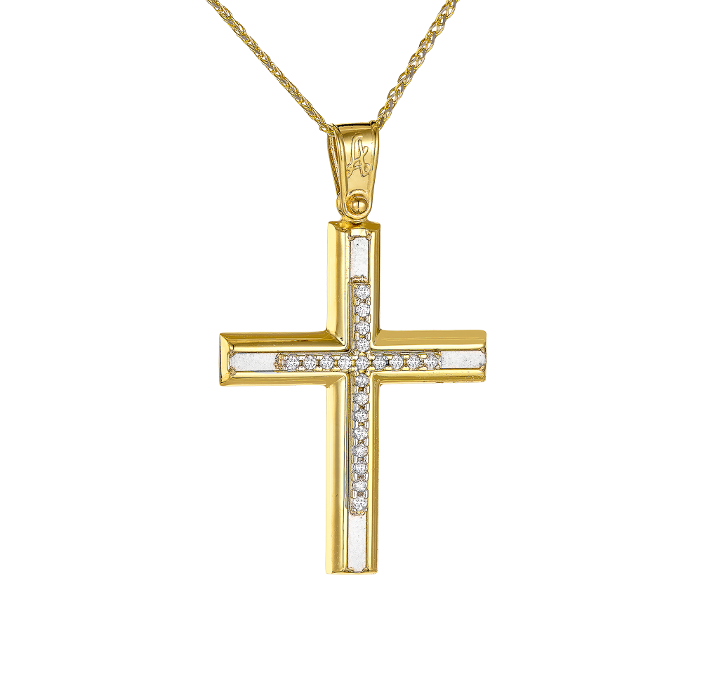 Σταυρός Γυναικείος 14 Καρατίων