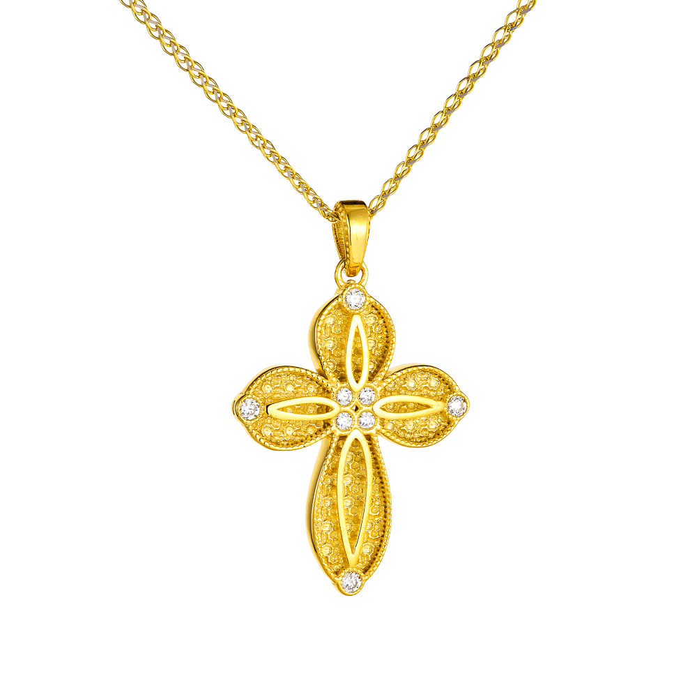 Βυζαντινός Σταυρός Διπλής Όψεως 