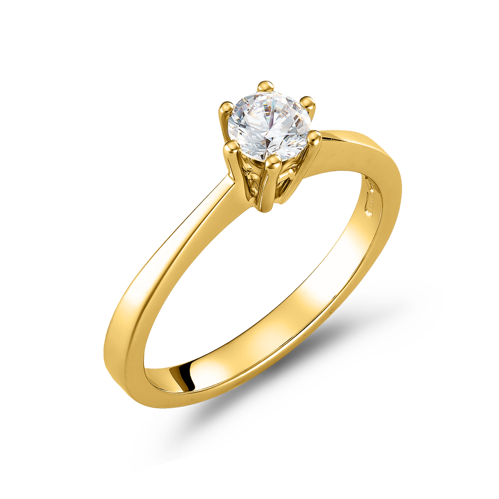 Μονόπετρο με 0.40ct Διαμάντι 