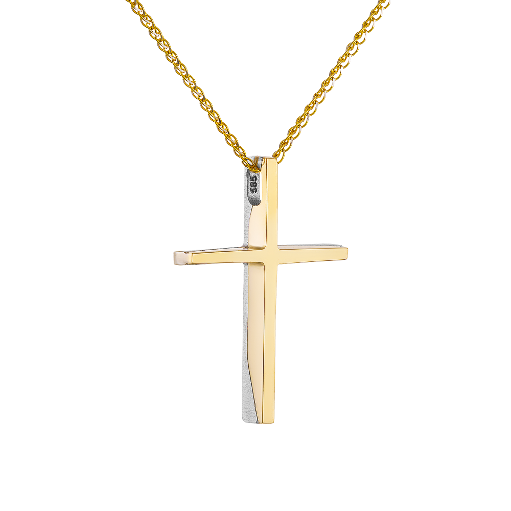 Ανδρικός Σταυρός 14 Καρατίων 