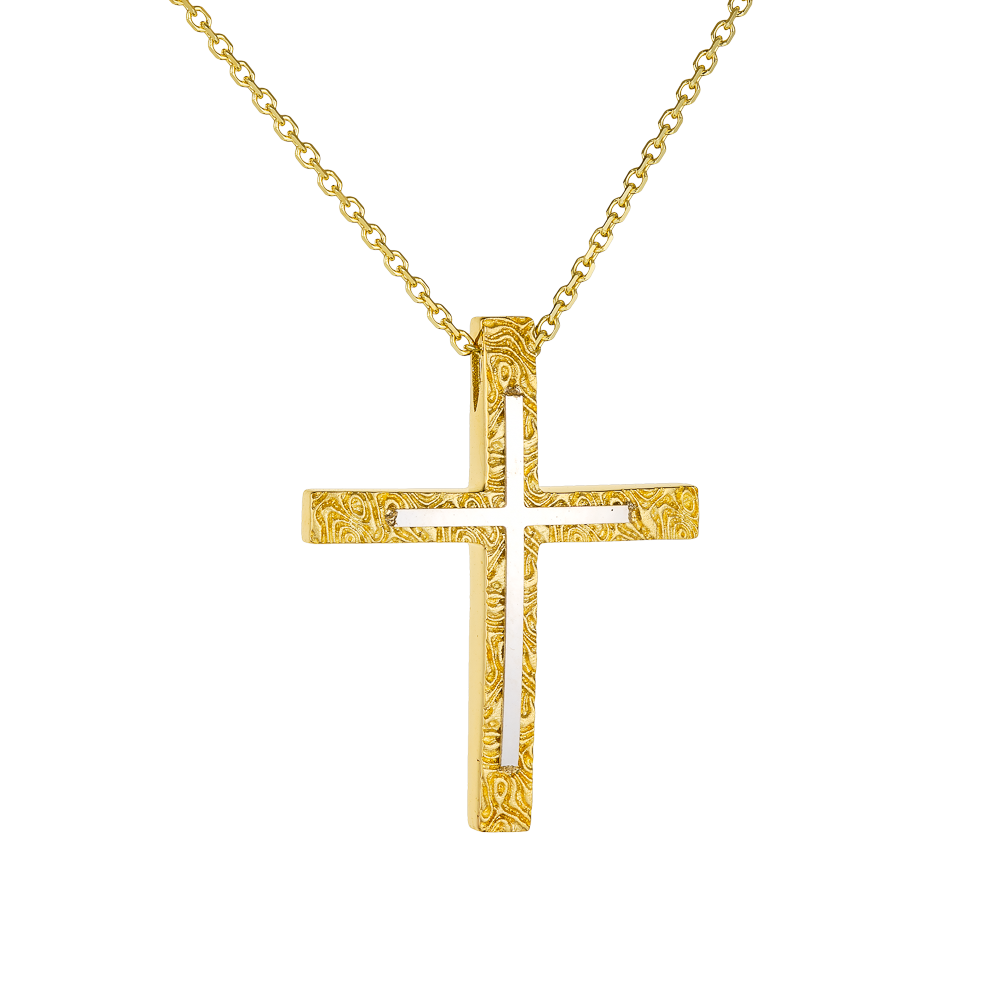 Χρυσός Ανδρικός Σταυρός 